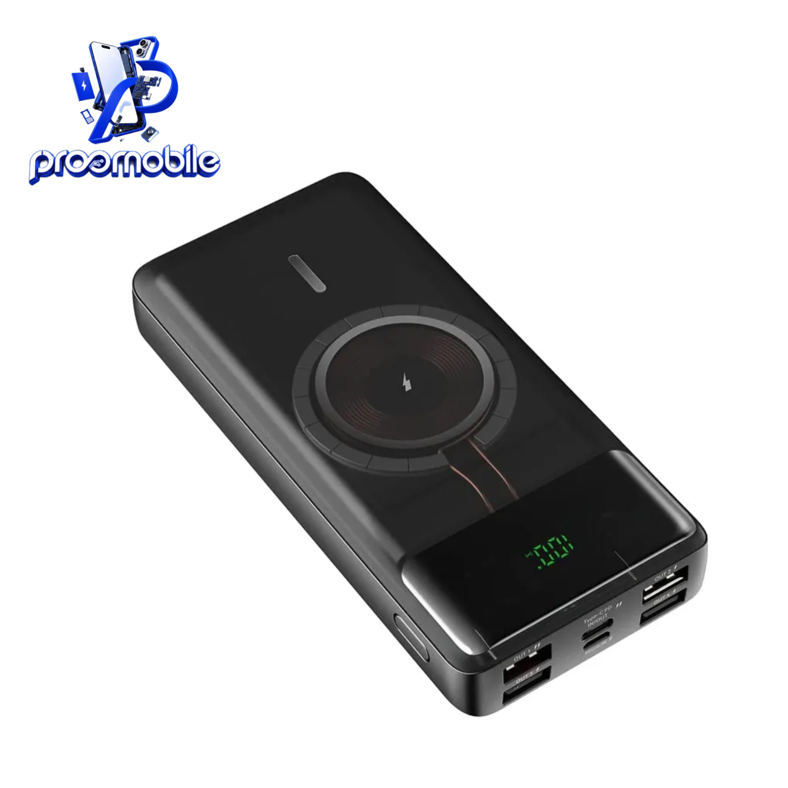 پاوربانک اصلی کانفلون Konfulon M17W|M17 20000mAh 22.5W وایرلس
