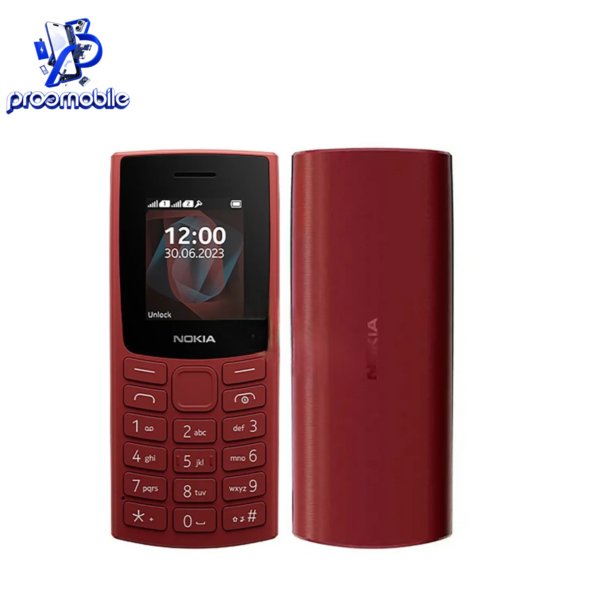 قاب و شاسی کامل گوشی نوکیا Nokia 105 2021 مشکی