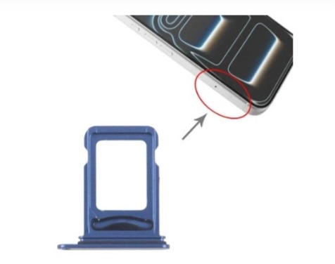 خشاب سیمکارت آیفون تک سیم SIM HOLDER IPHONE 17 PRO اصلی