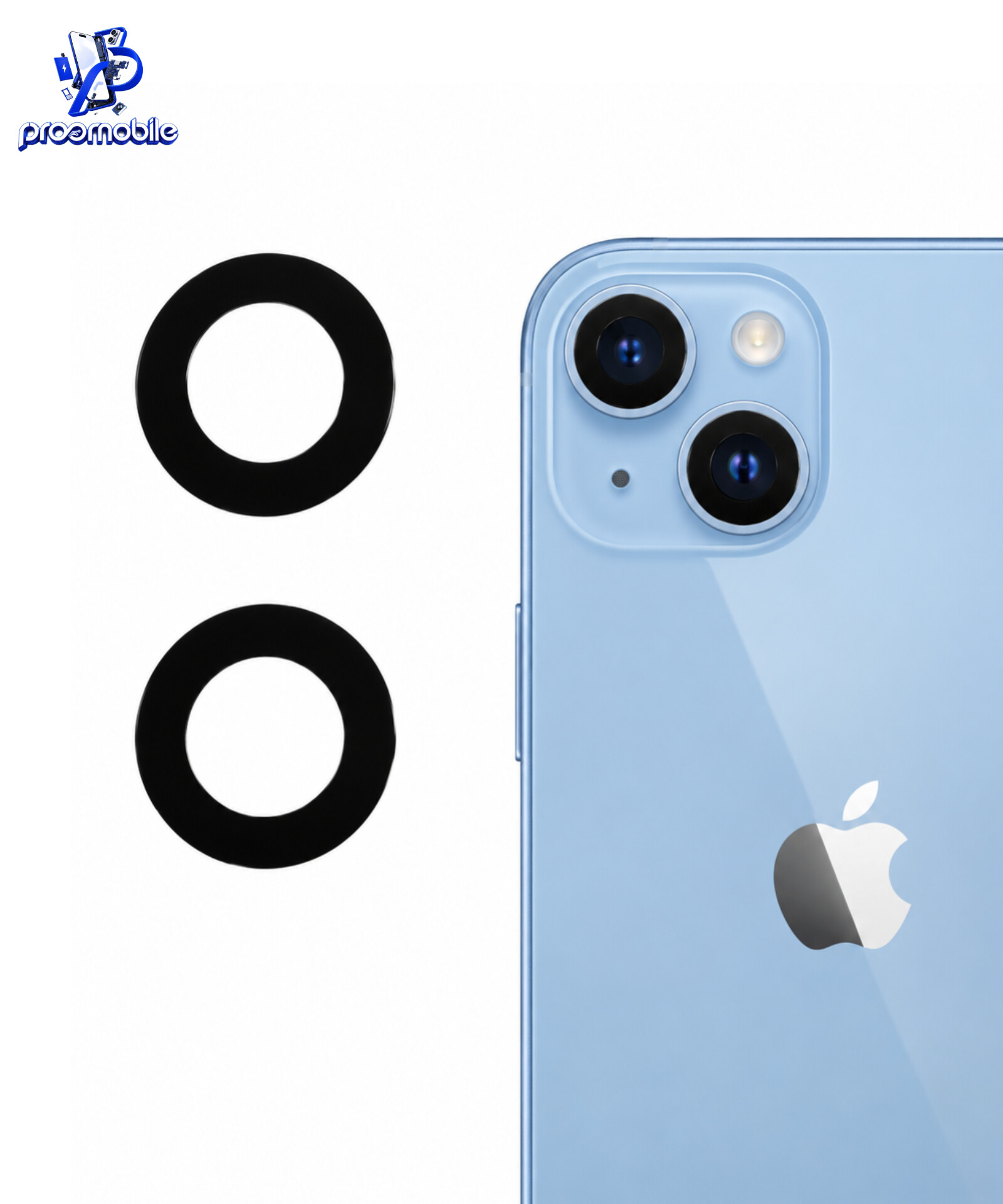 شیشه دوربین اصلی Apple iPhone 14