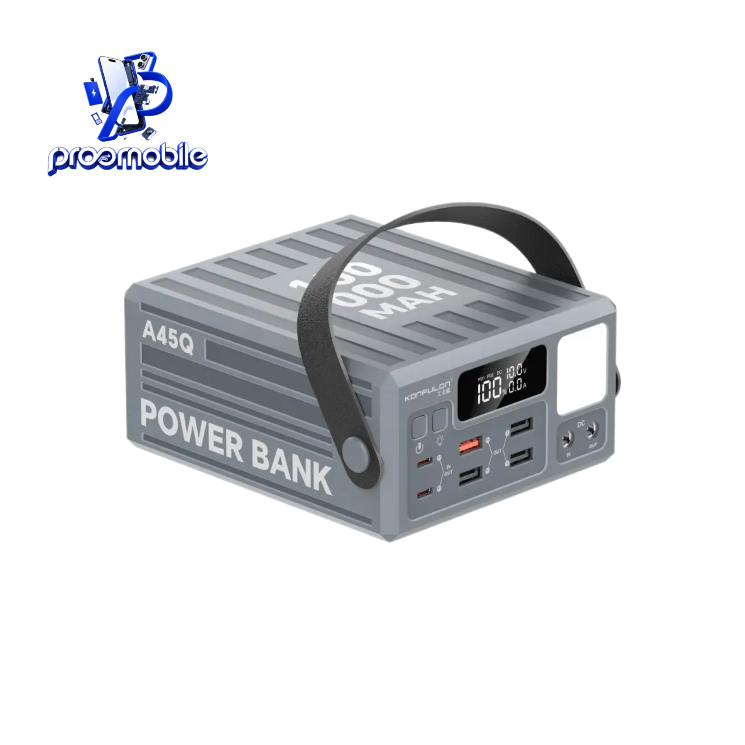 پاوربانک اصلی کانفلون Konfulon A45Q 100000mAh 22.5W