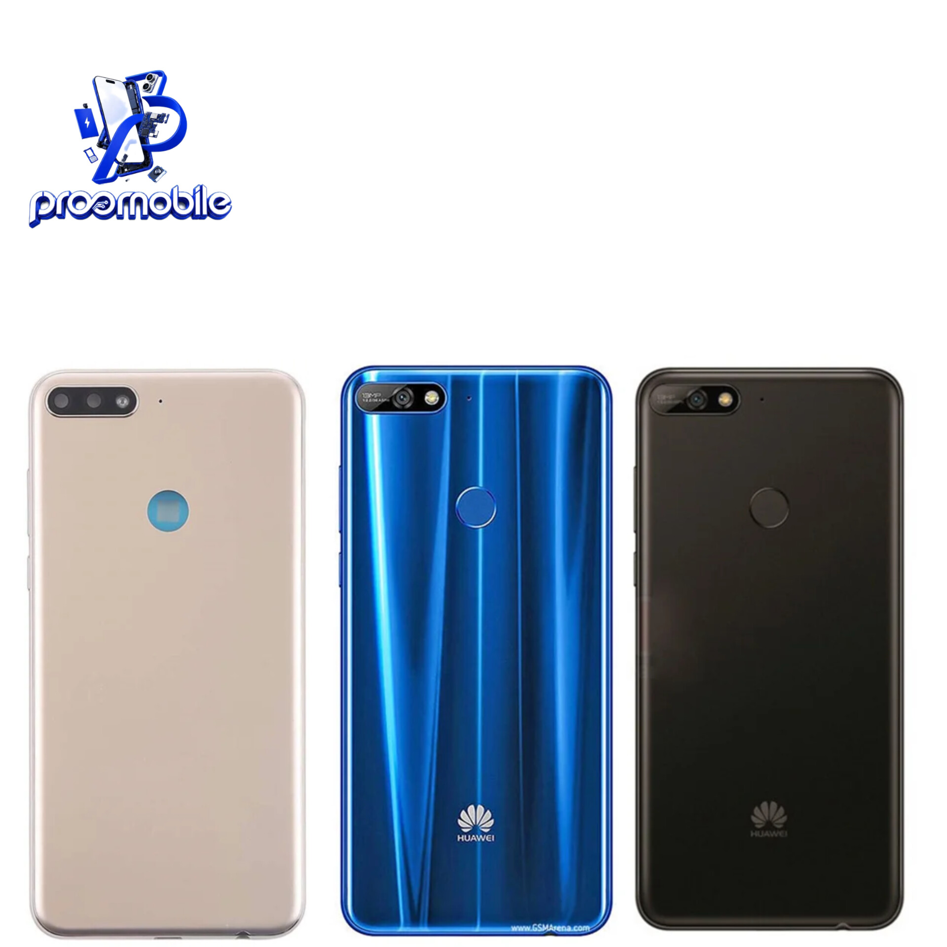 درب پشت هوآوی Huawei Y7 Prime 2018